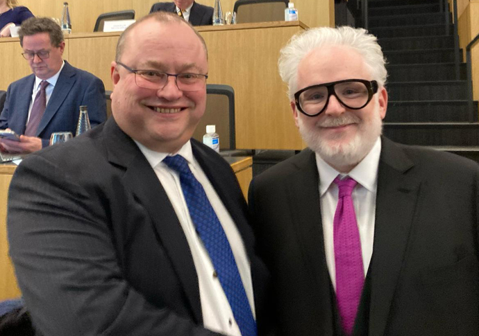 Paul Swaddle with Martin Hayes