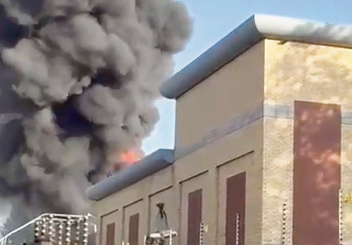 canal oil blaze