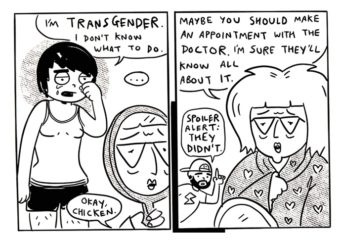 Trans cartoon