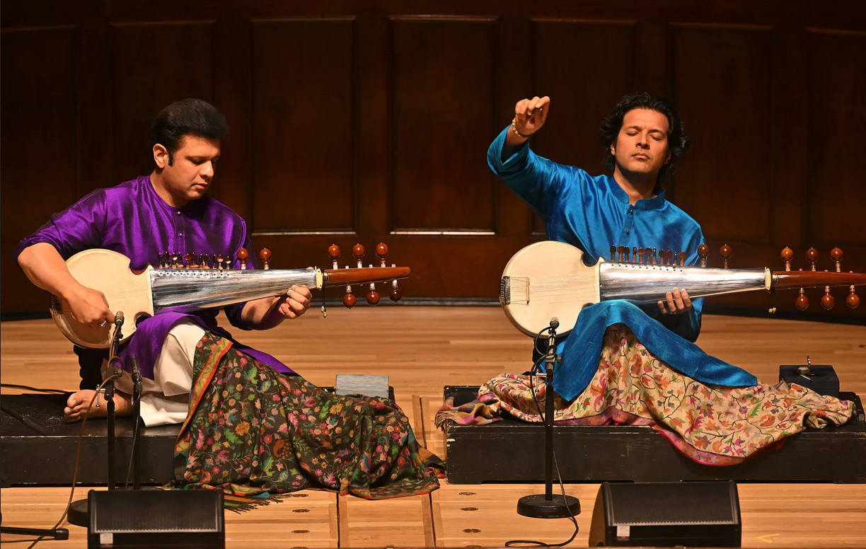 Classical news: Anita Lasker-Wallfisch; Amaan & Ayaan Ali Bangash; That Bastard Puccini!; North London Chorus Amaan Ali Bangash sarod; Ayaan Ali Bangash sarod_credit Marc Allan