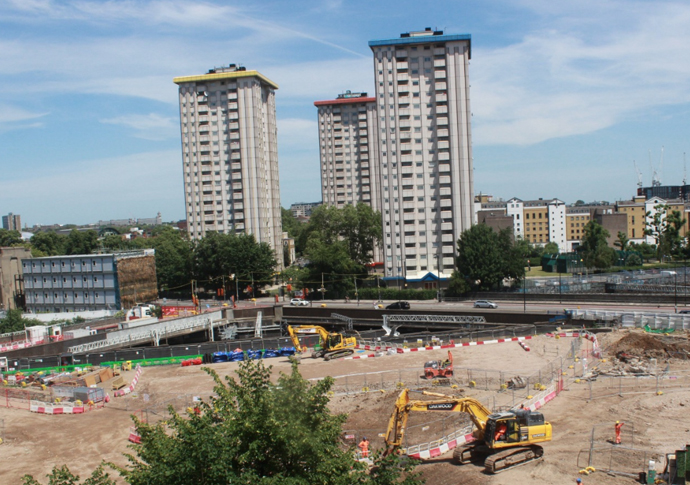 High-speed? More a slow train to nowhere HS2 construction site in Euston