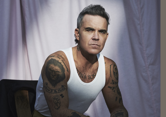 Grooves: Black British Folk Takeover; Robbie Williams; The Divine Comedy; Obie Trice Robbie Williams Credit Jason Hetherington resized