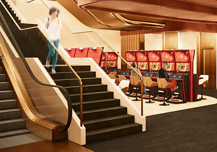 Winning bid for Troc casino Trocadero casino_Basement