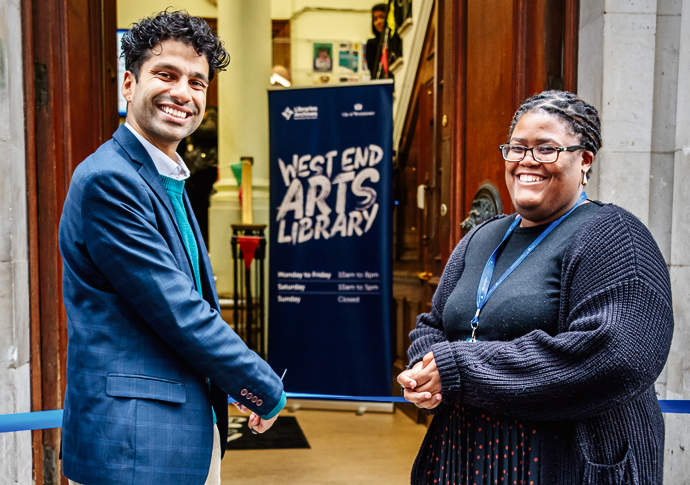 Creative ‘renaissance’ for reference library West_End_Arts_Library_Launch-27