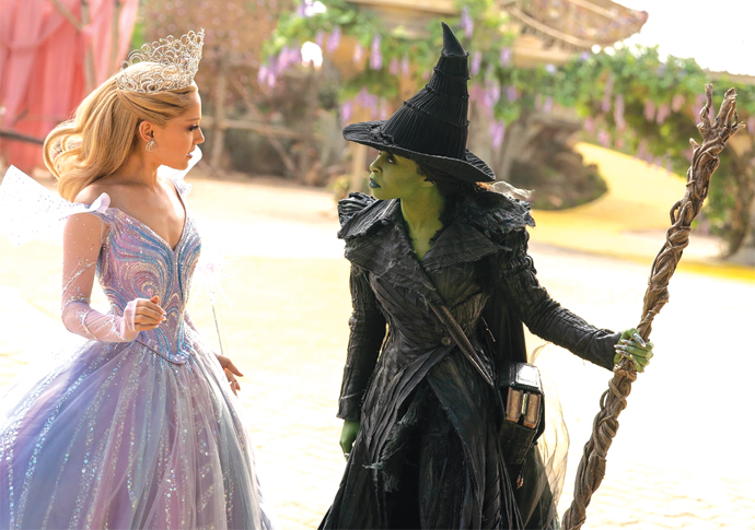 Ariana Grande and Cynthia Erivo in Wicked_For Good_photo Giles Keyte-Universal Pictures