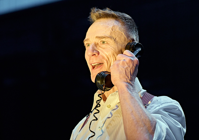 Review: Man and Boy, at Dorfman Theatre Ben Daniels (Gregor Antonescu) in Man and Boy at the National Theatre (c) Manuel Harlan 0109