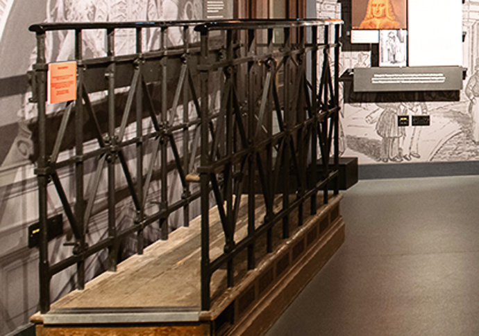 Crime and LGBTQ+ in dock at Bow Street Opening of the new Bow Street Police Museum in Covent Garden, London. The Museum, which opens to the public on Friday 28th May 2021, is on the site of the Police Station which closed in 1992.