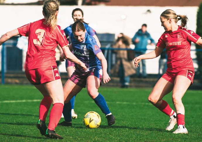 Town keep their title challenge ‘alive’ Camden Town WFC PHOTO Annabel Staff