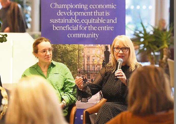 Dr Bethan Jones and Ruth Duston