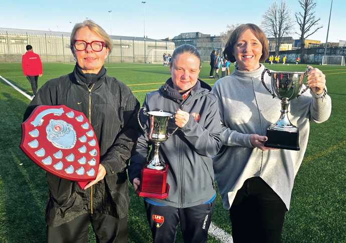 Fitting tribute to women’s football trailblazers Kirsty Pealling Ellen Maggs and Michelle Curley