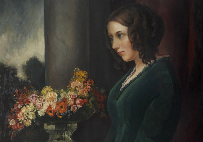 Portrait of Catherine Dickens by Daniel Maclise 1847