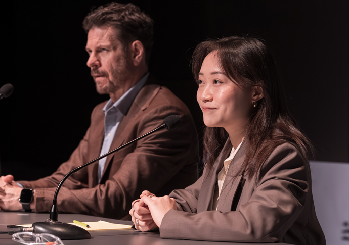 Review: ROI (Return on Investment), at Hampstead Theatre Downstairs ROI credit Marc Brenner