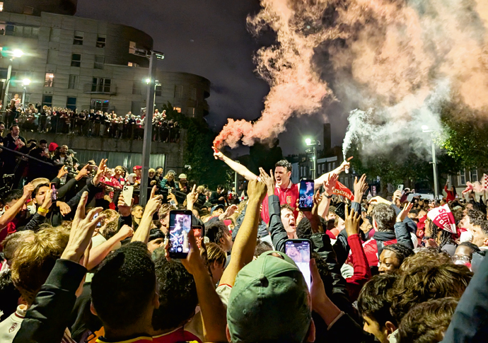 Enjoy Arsenal brat summer Arsenal celebrations 1