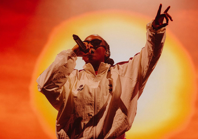 Heat rave at Cross the Tracks festival Little Simz credit Luke Dyson)