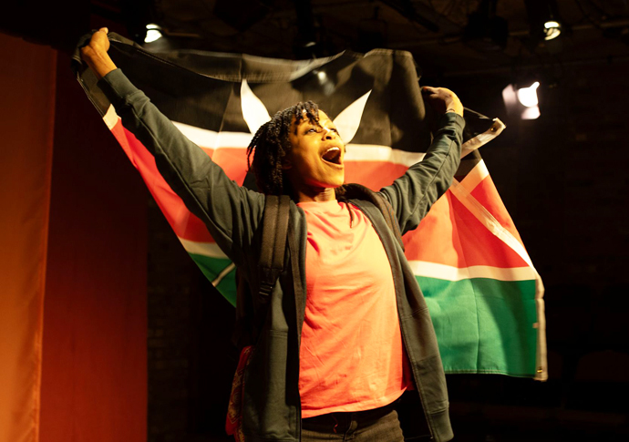 Review: A Fine Idea, at Arcola Theatre A Fine Idea 51 - Grace Saif (Copyright - Beatrice Updegraff)