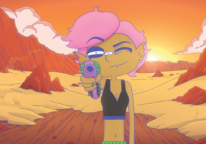 LESBIAN SPACE PRINCESS new