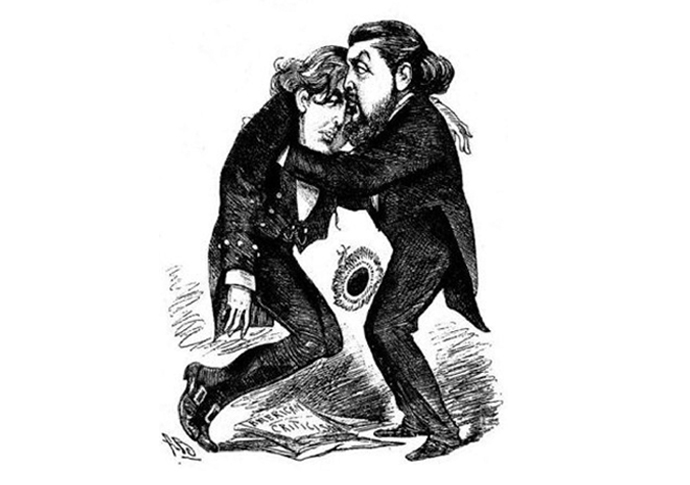 Willie Wilde cartoon by Alfred Bryan