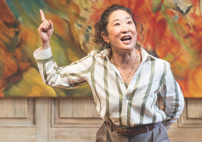 Review: The Misanthrope, at Lyttelton, National Theatre Sandra Oh in The Misanthrope photo marc brenner