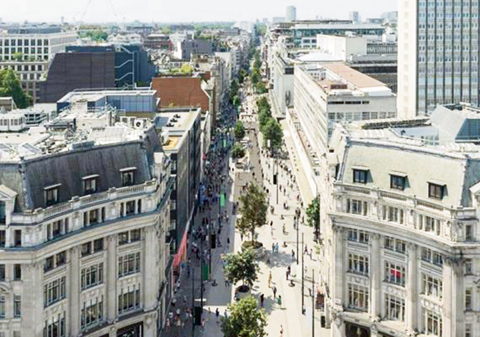 A ‘dream project’ for the street takes shape Oxford Street new Credit East