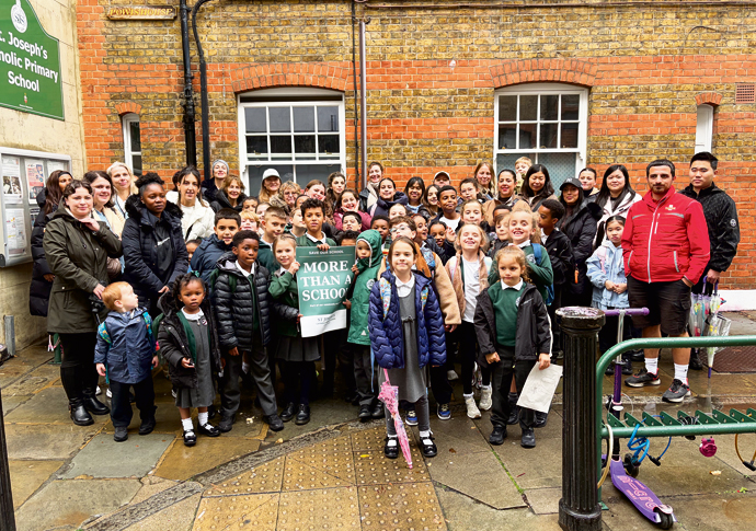 Schools’ fate debate as pupil numbers fall ST JOSEPHS good one