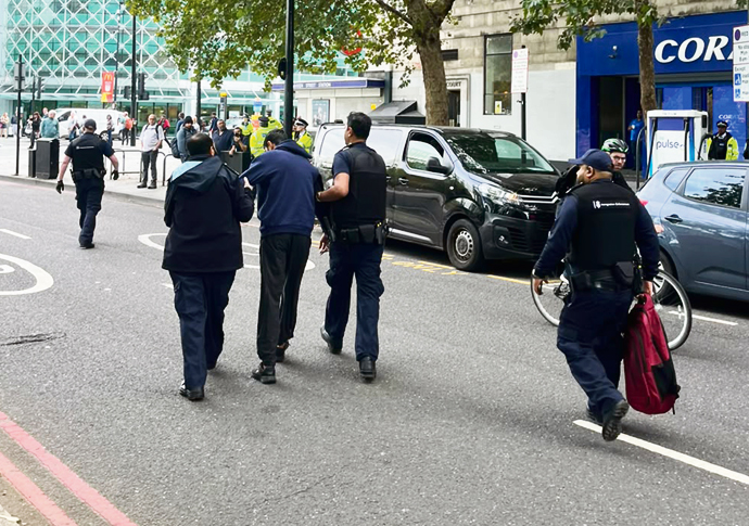 homelessness raid